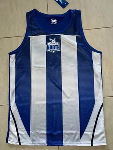 north melbourne kangaroos AFL training singlet (sizes) - Foto 1 di 1