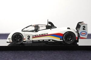 1/43 Quartzo Peugeot 905, 1992 24 Hours of Le Mans, Third Place #2, White- Nice!