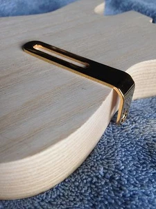 Pickguard Gold Modern Lower Bracket for Les Paul Epiphone Gibson Project NEW - Picture 1 of 3