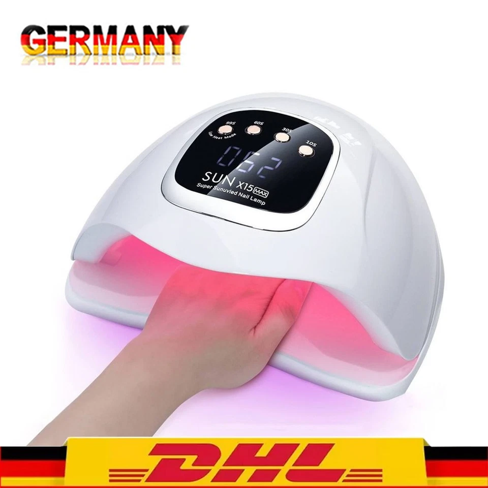 MARKENLOS LED 280W UV Nagel Lampe-Gel Lichthärtungsgerät Sensor Nageltrockner Mit 4 Timer