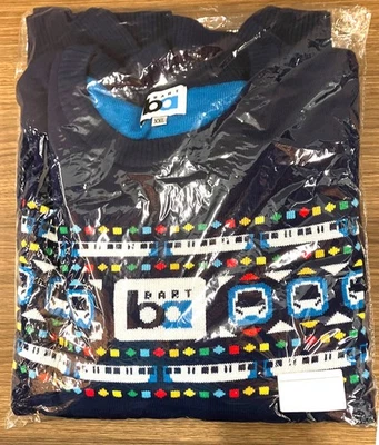 Рождественский праздничный свитер BART (Bay Area Rapid Transit) 2025 г. — размер 2XL — 2 очень больших - Изображение 1 из 2
