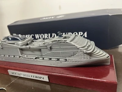 Modellino Nave MSC World Europa Modellismo - Immagine 1 di 4