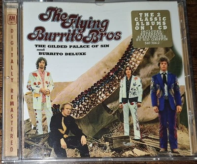 THE FLYING BURRITO BROTHERS - THE GILDED PALACE OF SIN + BURRITO DELUXE rem.  CD - Bild 1 von 3