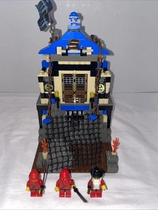 1999 Lego Castle Ninja #3052 Ninja Fire Fortress Building Set Complete - Picture 1 of 12
