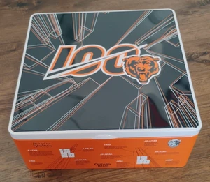 NFL Chicago Bears 100 Aniversario Caja de Lata SOLO - Imagen 1 de 8