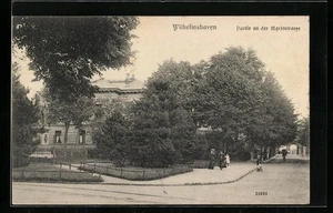 Wilhelmshaven, Ansichtskarte, an der Marktstraße 1909 - Picture 1 of 2