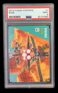 2019 panini fortnite #1 screen rc; 1st card ever rookie PSA 9 (USA PRINT) - Picture 1 of 2