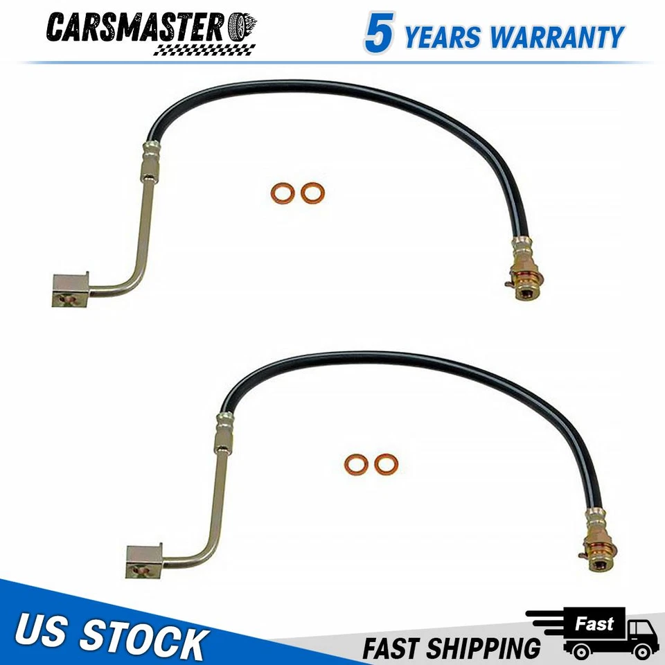 前刹车液压软管制动线适用于福特 F-250 1982 1984 1988 1989 — 第 1/1 张图片