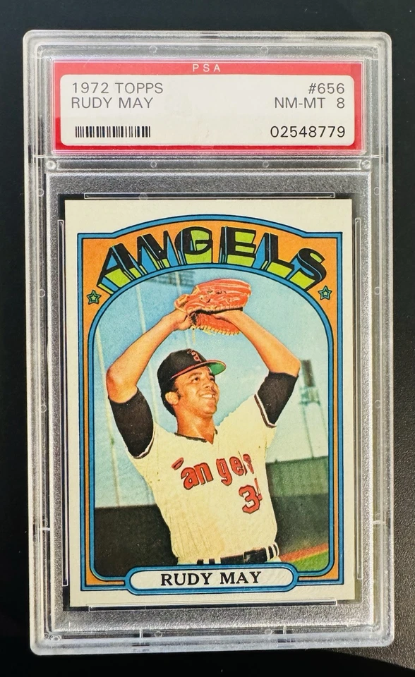 1972 Topps - Rudy May #656 - Image 1 of 2