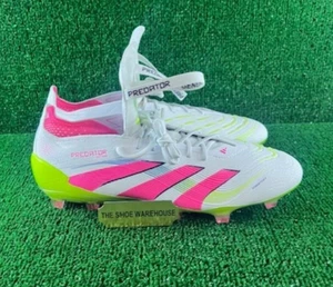 Men Adidas Predator 24 Elite FG Soccer Cleats Celestial Victory ID8967 Sz 7.5 - Picture 1 of 5
