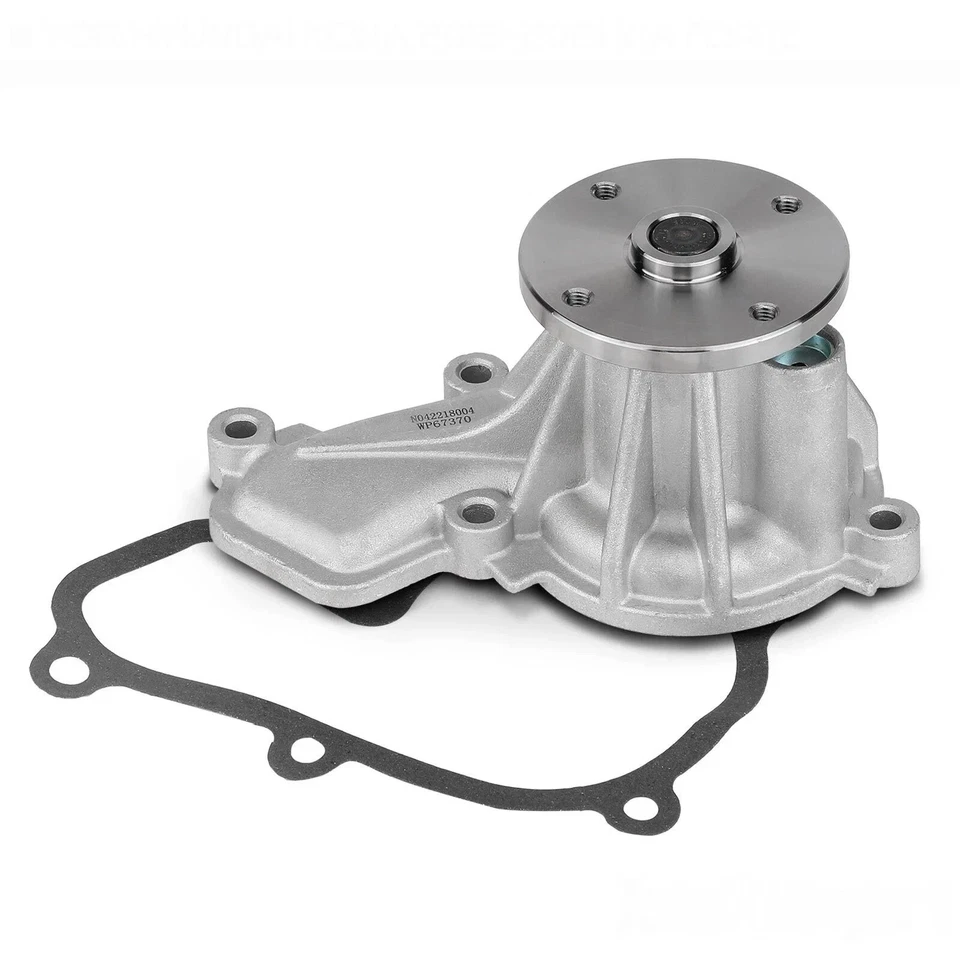 Bomba de agua compatible con 96-11 Hyundai Accent KIA Rio y Rio5 con 1,5 L SOHC 1,6 L DOHC 16 V Foto 1 de 4