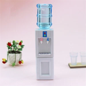 Casa delle bambole scala 1:12 miniature dispenser acqua bevande accessori casa delle bambole - Foto 1 di 7
