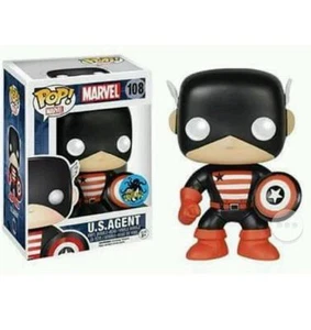 COMIKAZE 2015 US AGENT FUNKO POP MARVEL COMICS EXCLUSIVE HUGE LINES RARE LIMITED - Picture 1 of 2