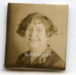Foto de colección Z60 retrato en miniatura mujer años 20 - Imagen 1 de 2