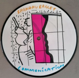 Spandau Ballet "Communication" 7" Vinyl Picture Disc Single UK CHSP2668 (1983) - Picture 1 of 3
