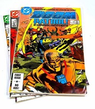 Doom Patrol The #1,2,4 October 1987 DC COMICS, NM/VF