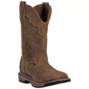 DP69402 Bota de Vaquero Occidental Impermeable Dan Post Blayde Para Hombre - Tostado Saddle - Imagen 1 de 17