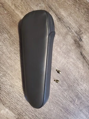 1997-2001 Honda CR-V Leather Slate Gray Passenger Seat Arm Rest Foto 1 de 4