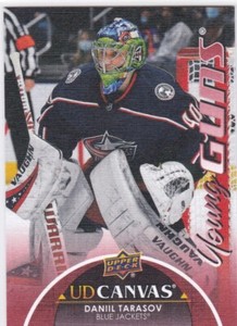 21-22 Extended Series Canvas Young Guns #C374 Daniil Tarasov - Blue Jackets