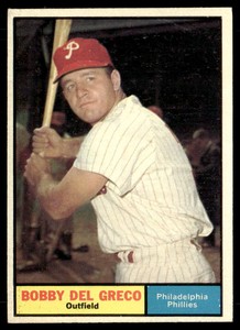 1961 Topps #154 Bobby Del Greco VGEX-B111R4