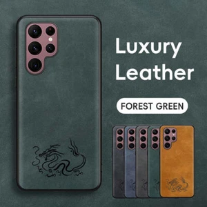 Funda magnética de cuero PU para móvil Samsung Galaxy S24 Ultra S23 S21 - Imagen 1 de 62