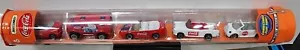 Coca-Cola Matchbox Mattel 1:64 Diecast Wheels 5 Cars Connectable Play Tube - Picture 1 of 1