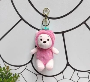 Disney Winnie the Pooh Strawberry Cute Plush Keychain - Picture 1 of 5