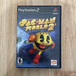 Pac-Man World 2 Sony PlayStation 2 (PS2) CIB Black Label Mint Disc - Picture 1 of 3