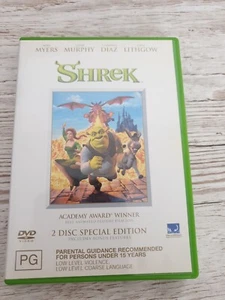 Shrek - DVD Animation Family Friendly Comedie Movie Cameron Diaz Eddie Murphy - Picture 1 of 4