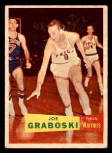 1957 Topps Basketball #41 Joe Graboski VG