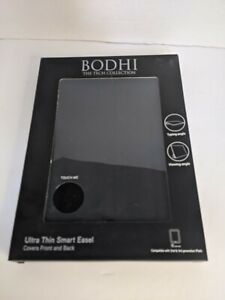Bodhi Tech Collection Leather IPad 2 & 3 gen Ultra Thin Smart Easel Cover Black