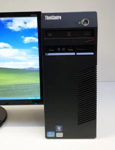 Lenovo Maschinen Windows XP Gamer PC DVD-RW i3 HD 4GB COM 500GB Computer RS 232 - Bild 1 von 11