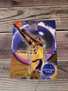 Los Angeles Lakers 1996-97 Fleer Crystal Ball Eddie Jones #271 Basketball - Picture 1 of 2