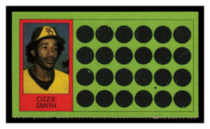 1981 Topps Scratchoffs #68 Ozzie Smith