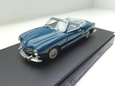 Volkswagen VW Karmann Ghia Cabrio 1:43 Minichamps Seeblau 000099300032 - Immagine 1 di 4
