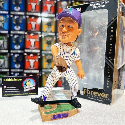 RANDY JOHNSON Arizona Diamondbacks "Stadium Base" Exclusive MLB Bobblehead Cover