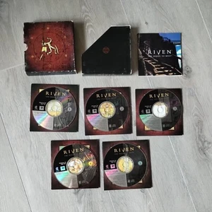 Riven: The Sequel to Myst DVD-ROM (PC, 1998) 5 Disc Set Computerspiel - Bild 1 von 8
