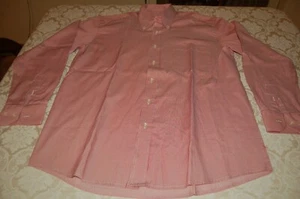 Camicia uomo, riga bianco rosso, Cotone, Vedi Misure, Nuova - Foto 1 di 7