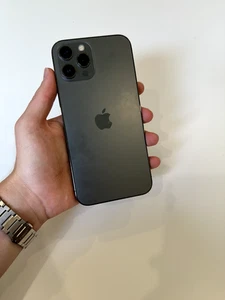 Apple iPhone 12 Pro Max - 512 Go - Graphite (Désimlocké) (CA) (LIRE DESCRIPTION) - Photo 1 sur 14
