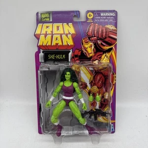 Figura de acción retro She-Hulk Iron Man serie 6" Marvel Legends - Imagen 1 de 7