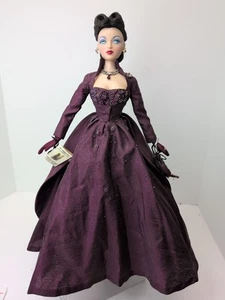 16” Ashton Drake Gene Doll "2001 Convention Belle Of The Ball" Purple Gown #A8 - Picture 1 of 22