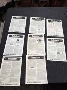 Roleplayer: The GURPS Newsletter LOTE 1-7 y 10 - Imagen 1 de 9