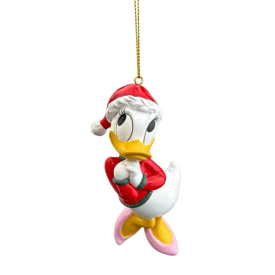 Disney Weihnachtsanhänger 3D Daisy Weihnachtsmann 10 cm - Bild 1 von 1