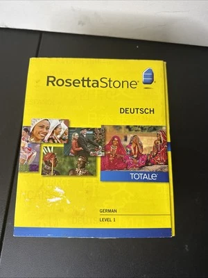 Rosetta Stone German/Deutsch Version PC Level 1 CD's Only No Headphones* Tested - Image 1 of 4