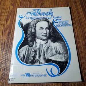 Bach for Recorder and Guitar Sheet Music Arranged by Reichenthal - Picture 1 of 6