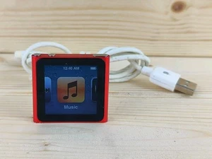 Apple iPod nano 6th Generation (PRODUCT) RED (16GB) Model MC699 - Picture 1 of 19