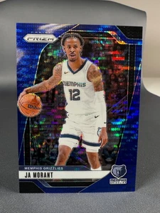 2024-25 Panini Prizm - Ja Morant #64 Blue Seismic Prizm /99 - Picture 1 of 2