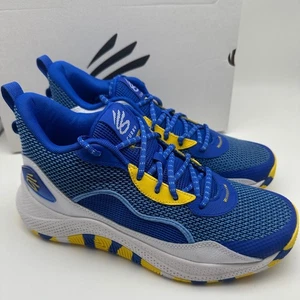 Under Armour Curry 3Z 24 blau/weiß Basketballschuhe Herren Größe 10 3027626-400 " - Bild 1 von 9