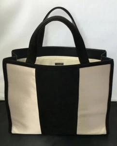 Giorgio Armani Italy Primo VTG Tote Purse Black Velvet Champagne Satin Perfume - Picture 1 of 9