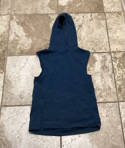 women’s lululemon athletic exercise hooded vest teal size 6